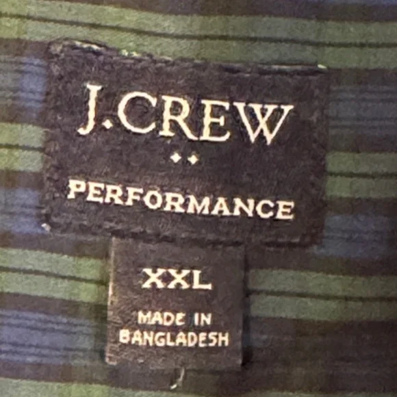 J. Crew Performance Shirt in Blue and Green - Picture 10 of 13